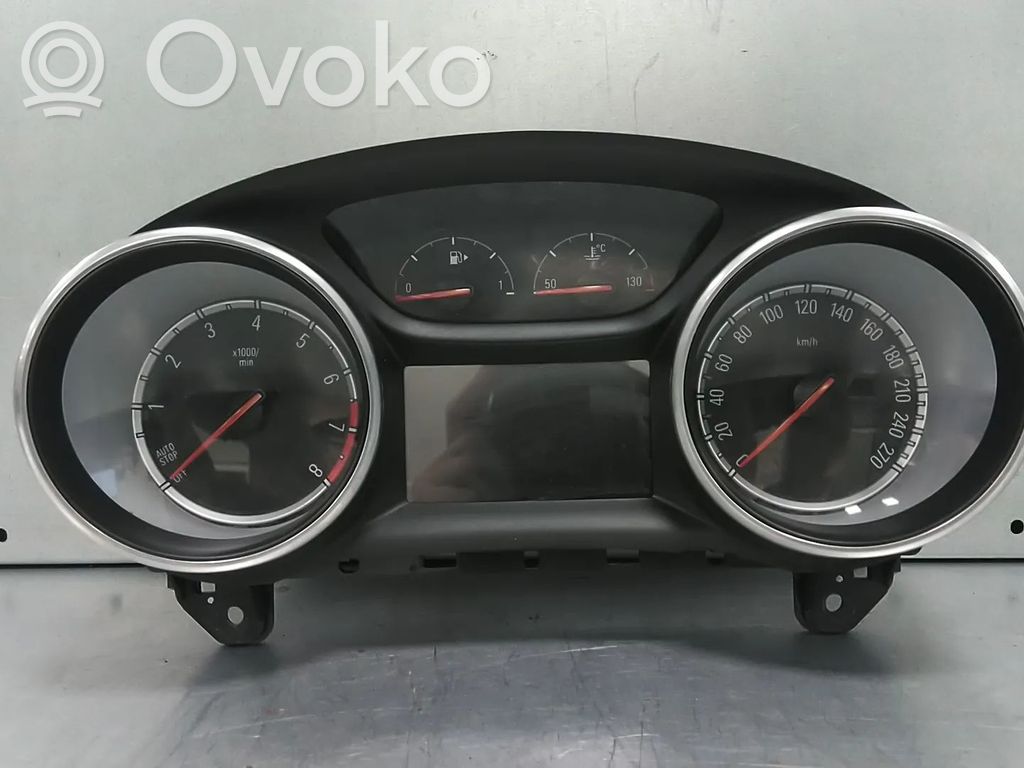 Vauxhall Astra K Tachimetro (quadro strumenti) 
