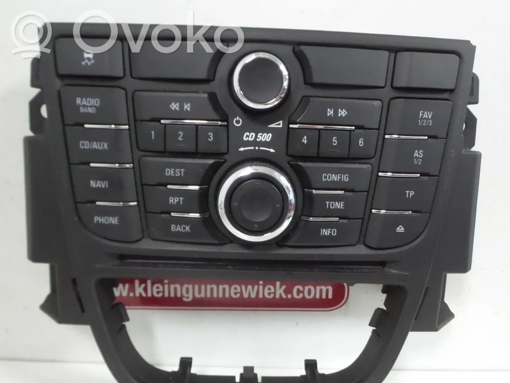 Opel Astra J Otros repuestos del interior 