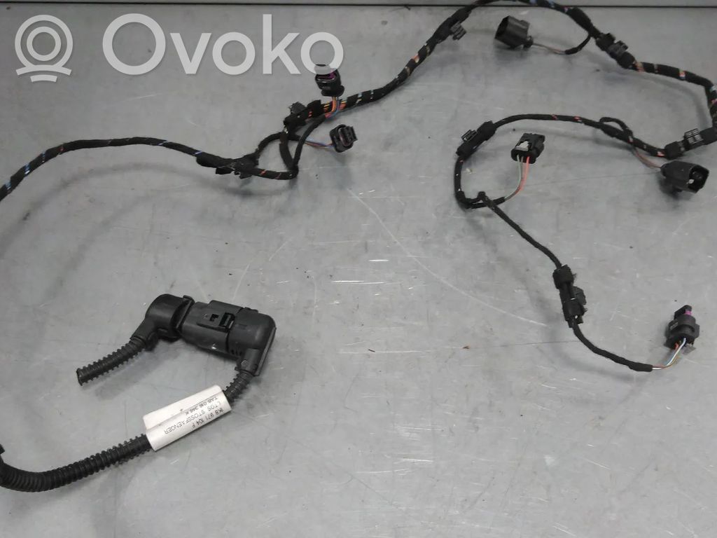 Volkswagen Scirocco Parking sensor (PDC) wiring loom 