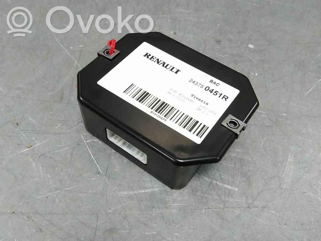 Renault Zoe Other control units/modules 