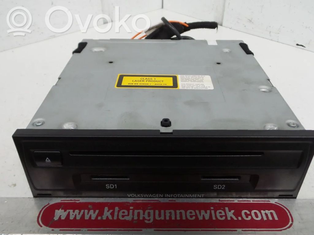 Volkswagen Touareg II Controllo multimediale autoradio 