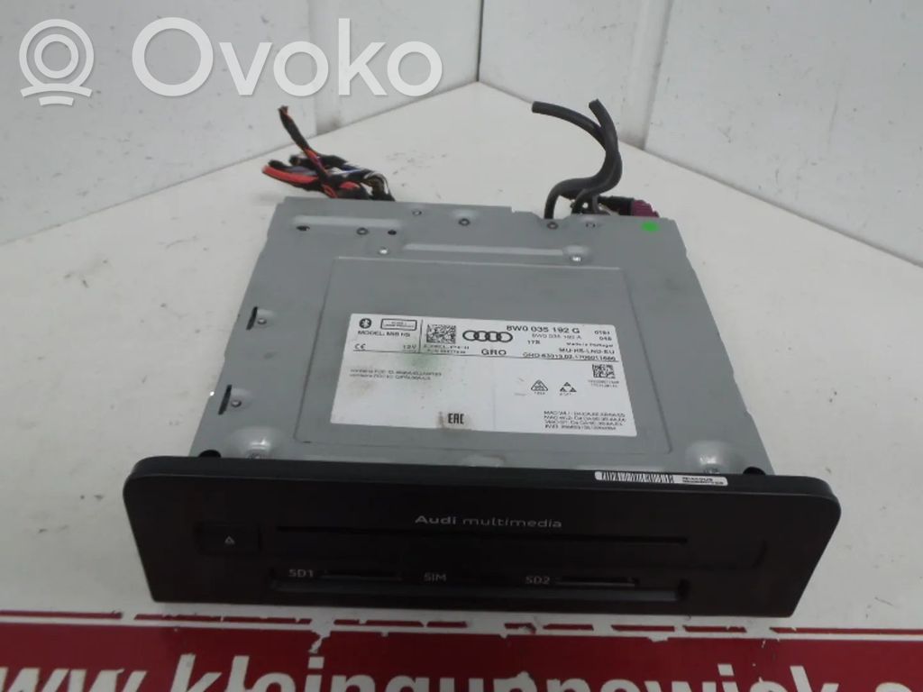 Panel radia   8W0035192G