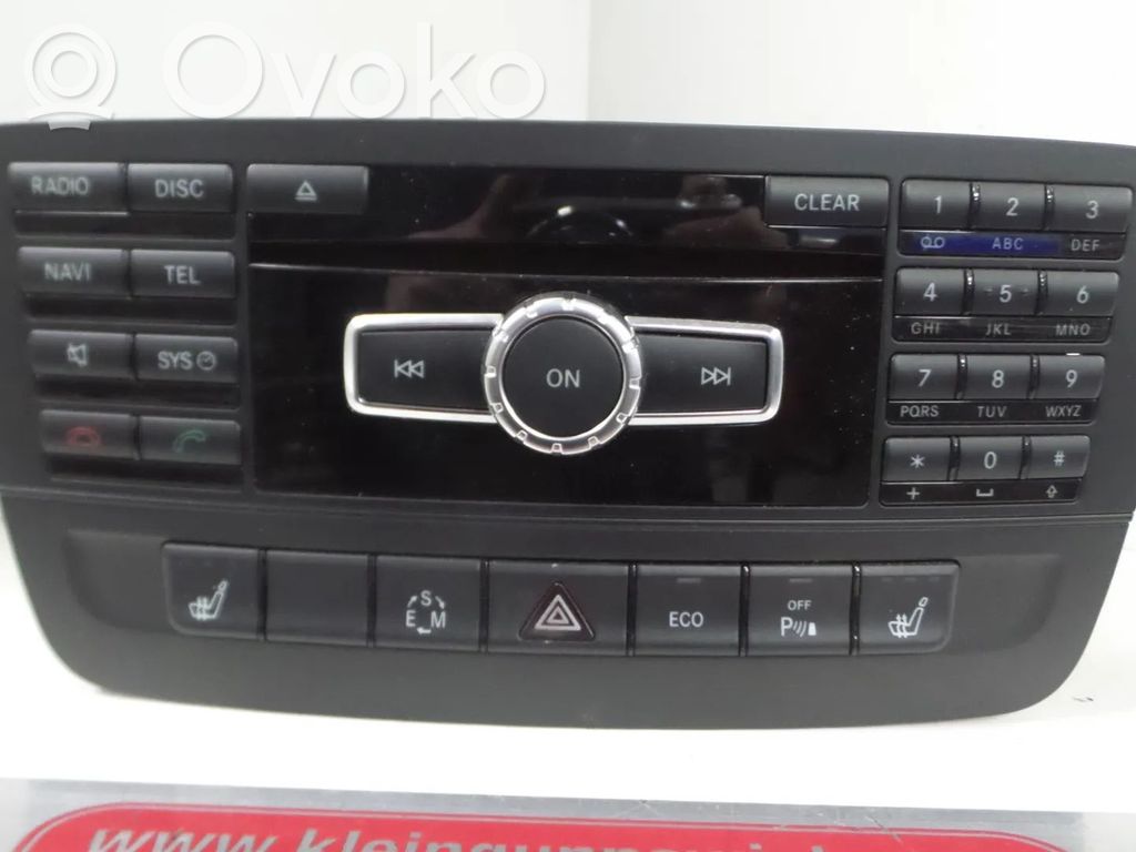 Mercedes-Benz CLA C117 X117 W117 CD/DVD player unitate navigație 