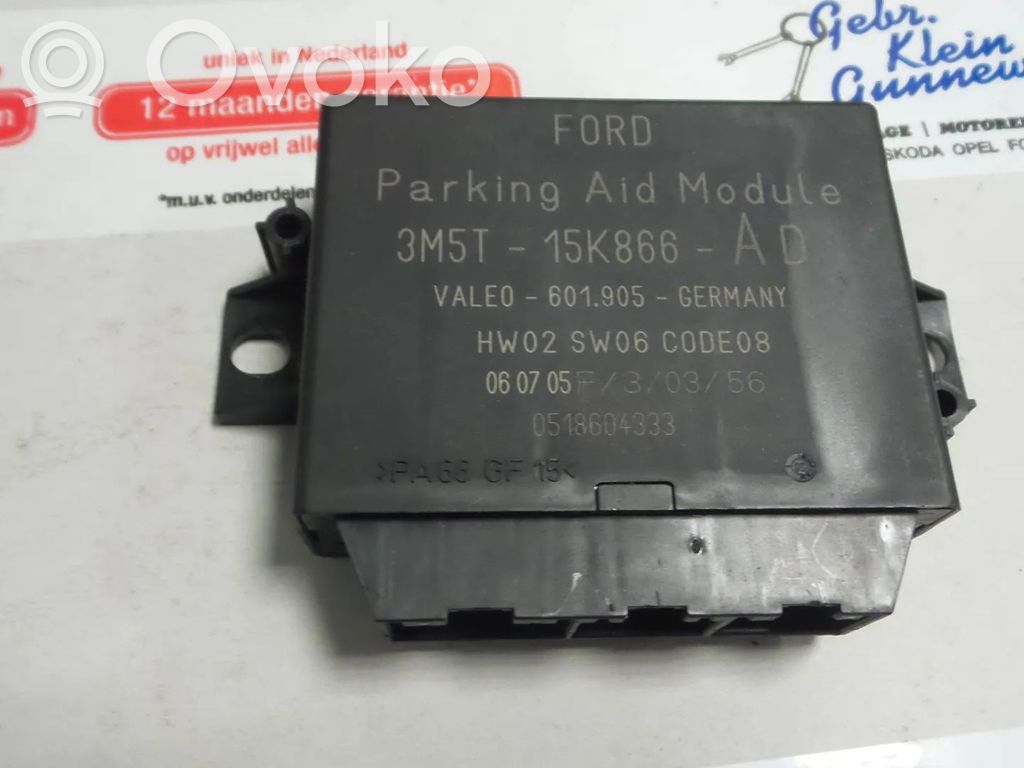 Unidad de control/módulo PDC de aparcamiento   3M5T15K866AD