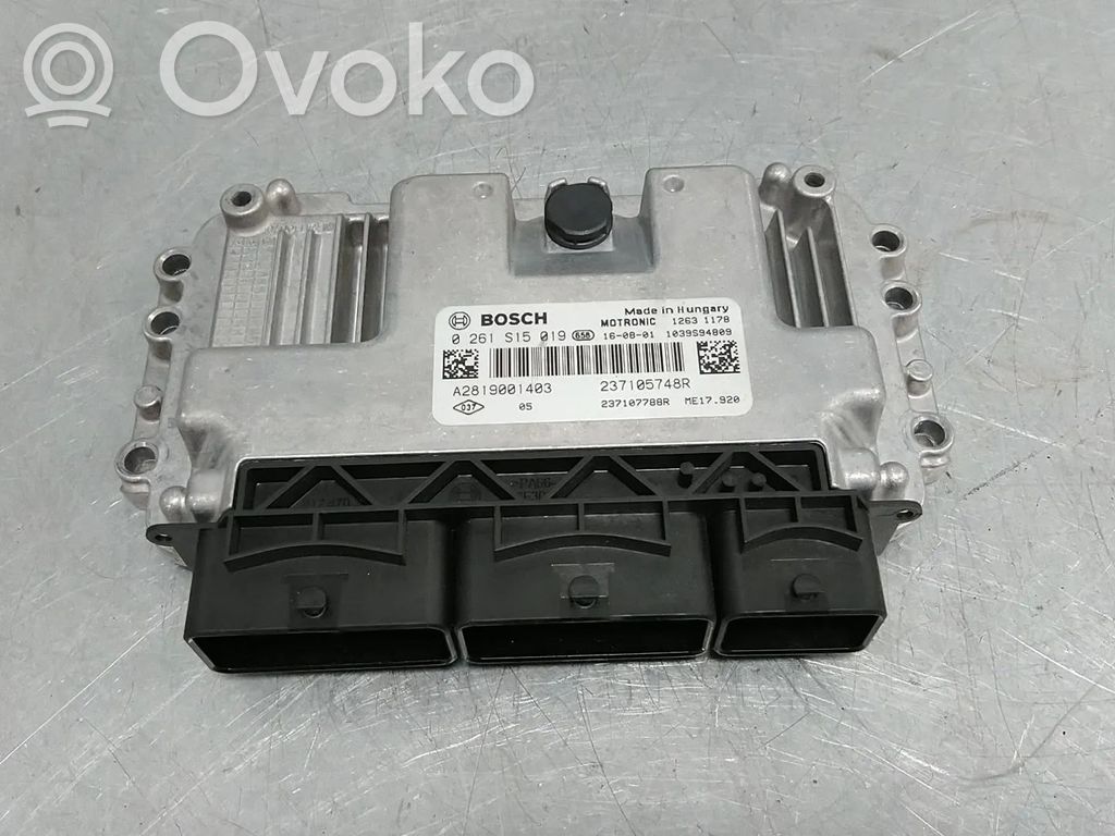 Engine control unit/module   237105748R,0261S17833,237107788R,A2819001403,H4D400
