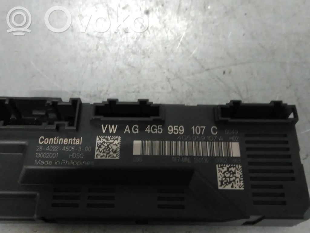 Audi A6 S6 C7 4G Tailgate/trunk control unit/module 