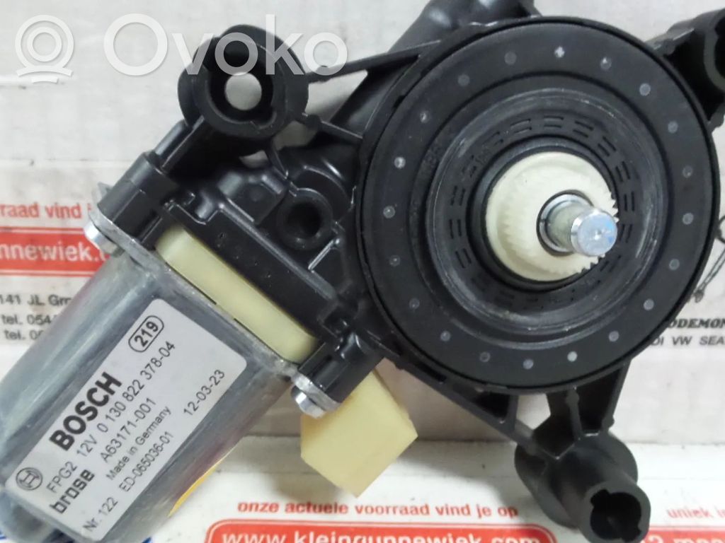 Volkswagen Golf VII Silnik regulatora szyby drzwi przednich 