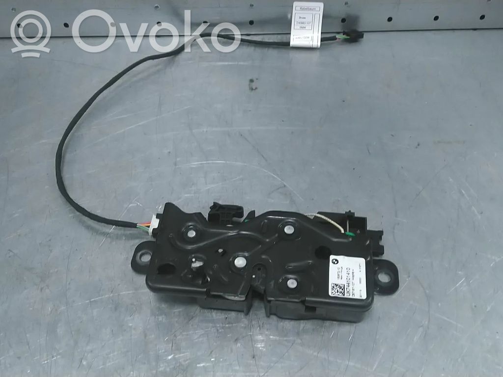 BMW 3 G20 G21 Zamek klapy tylnej / bagażnika 