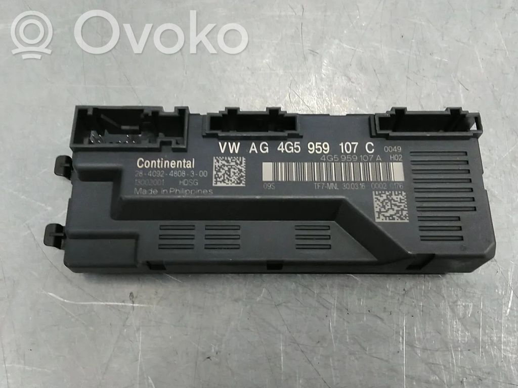 Audi A6 S6 C7 4G Tailgate/trunk control unit/module 