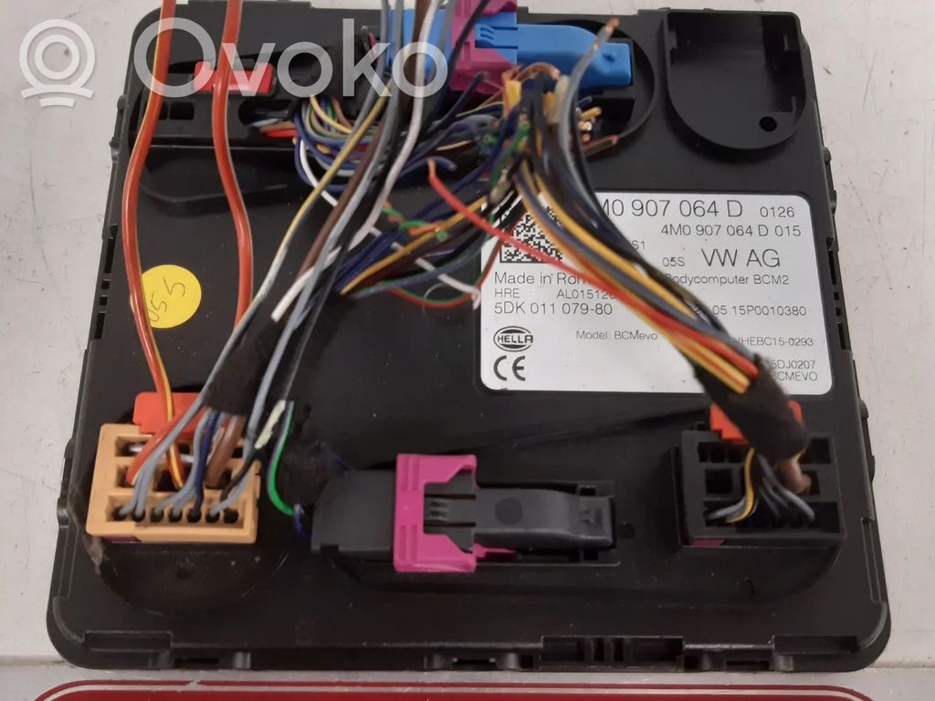 Audi Q7 4M Katvealueen valvonnan ohjainlaite (BSM) 