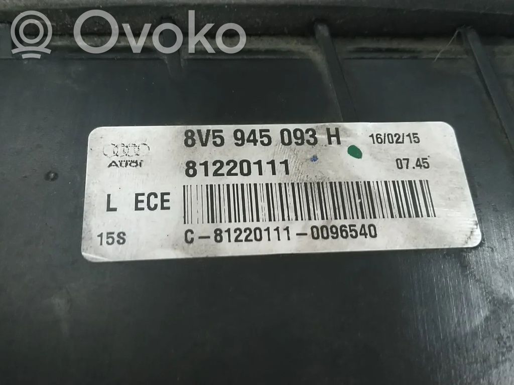Audi A3 S3 8V Lampa tylna 