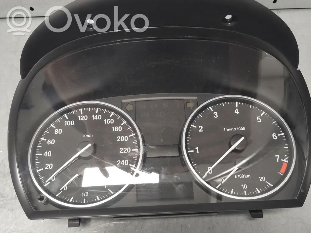 BMW 3 E90 E91 Speedometer (instrument cluster) 