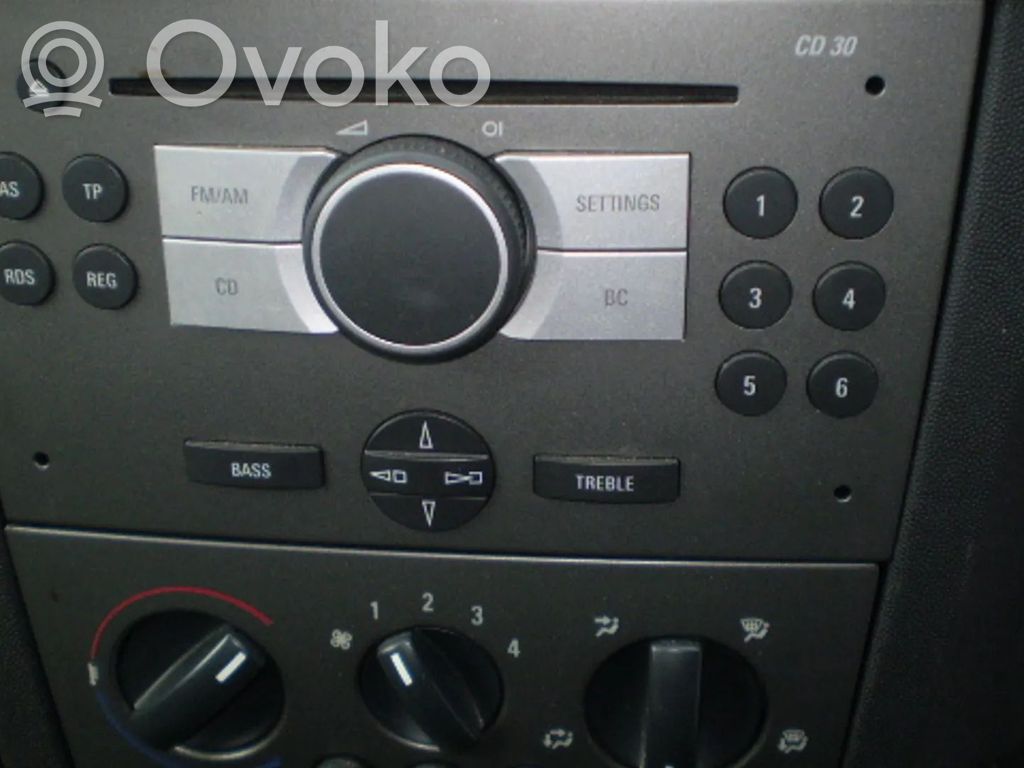 Opel Meriva A Unitate principală radio/CD/DVD/GPS 