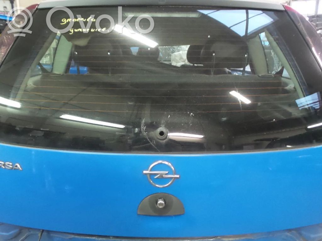 Opel Corsa C Tailgate/trunk/boot lid 