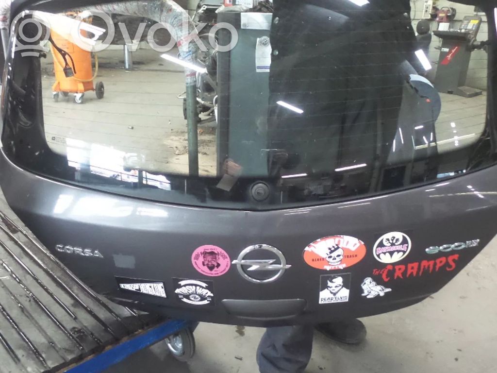 Opel Corsa D Puerta del maletero/compartimento de carga 