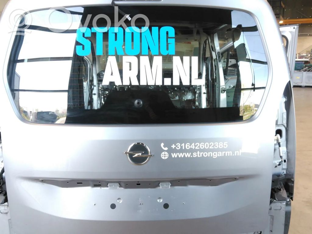 Opel Combo E Tailgate/trunk/boot lid 