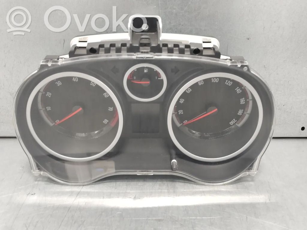 Opel Corsa D Velocímetro (tablero de instrumentos) 