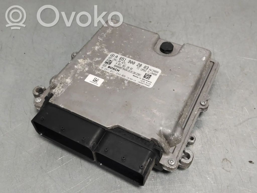 Mercedes-Benz V Class W447 Sterownik / Moduł ECU 