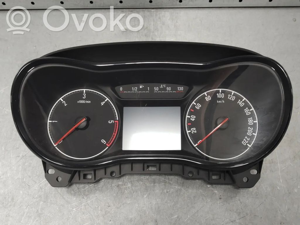 Opel Corsa E Spidometras (prietaisų skydelis) 