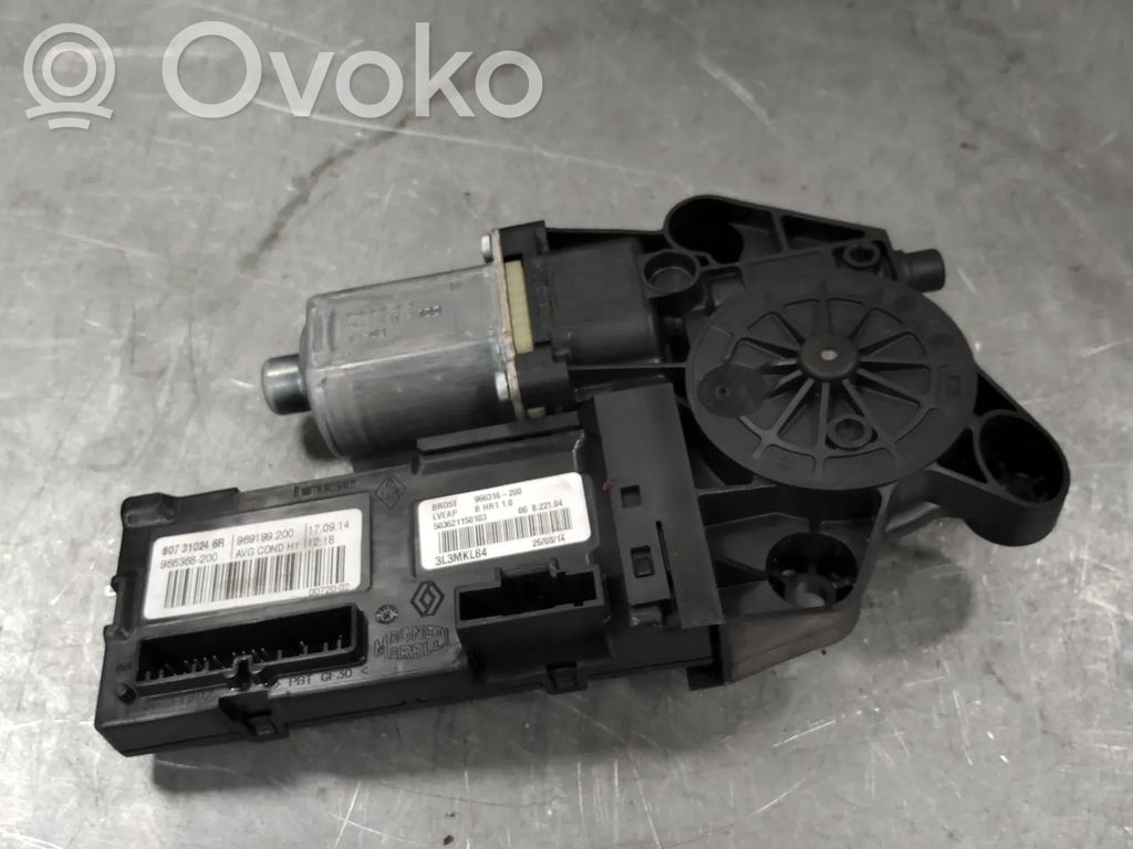 Renault Megane III Silnik regulatora szyby drzwi przednich 