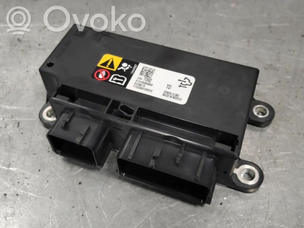 Airbag control unit/module   13597092,13593287