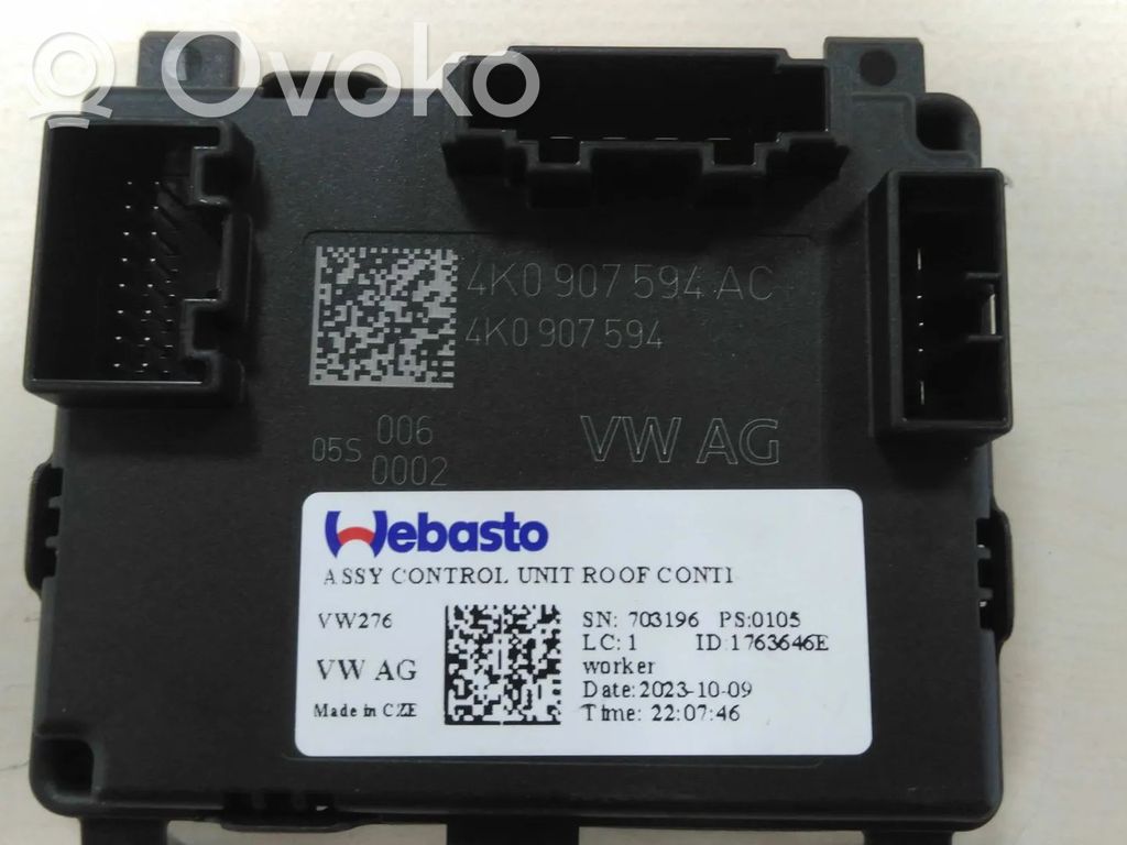 Volkswagen T-Roc Alte unități/module de control 