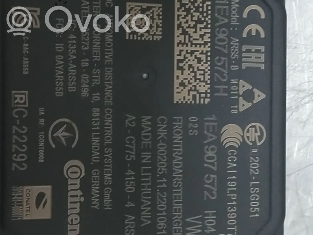 Volkswagen ID.3 Unidad de control/módulo del control de crucero 