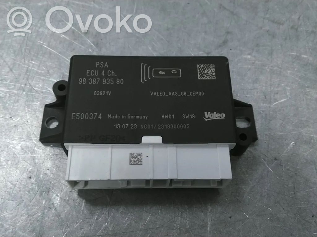 Opel Corsa F Parking PDC control unit/module 