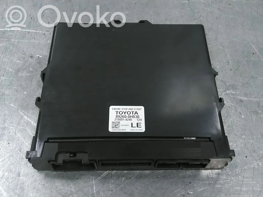 Peugeot 108 Other control units/modules 
