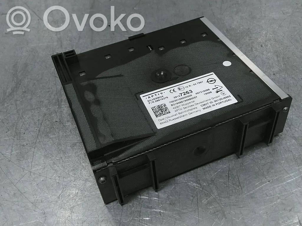 Vauxhall Astra K Modul comenzi multimedia 