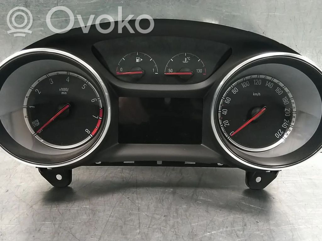 Vauxhall Astra K Geschwindigkeitsmesser Cockpit 