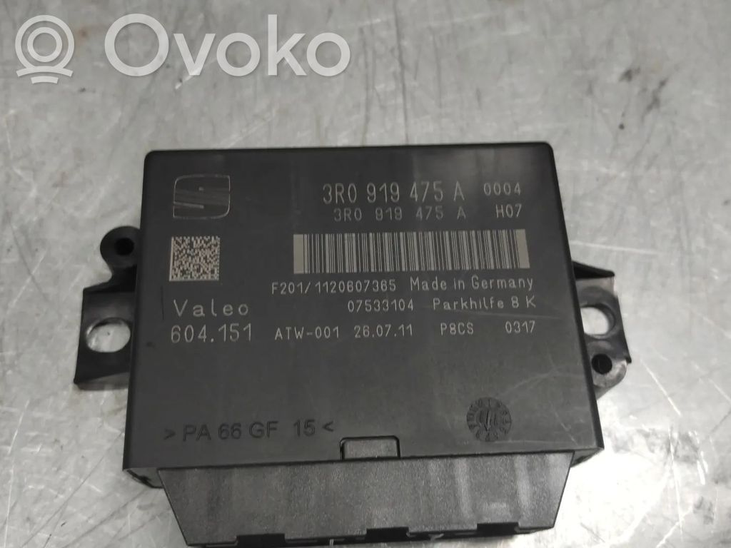 Seat Exeo (3R) Unité de commande, module PDC aide au stationnement 