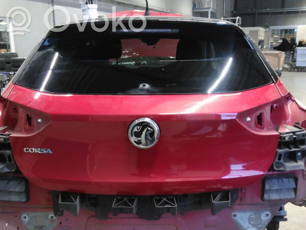 Opel Corsa F Aizmugurējais pārsegs (bagāžnieks) 