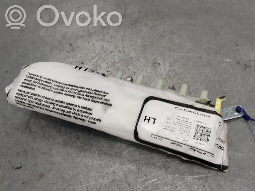 Volkswagen PASSAT B8 Poduszka powietrzna Airbag fotela 