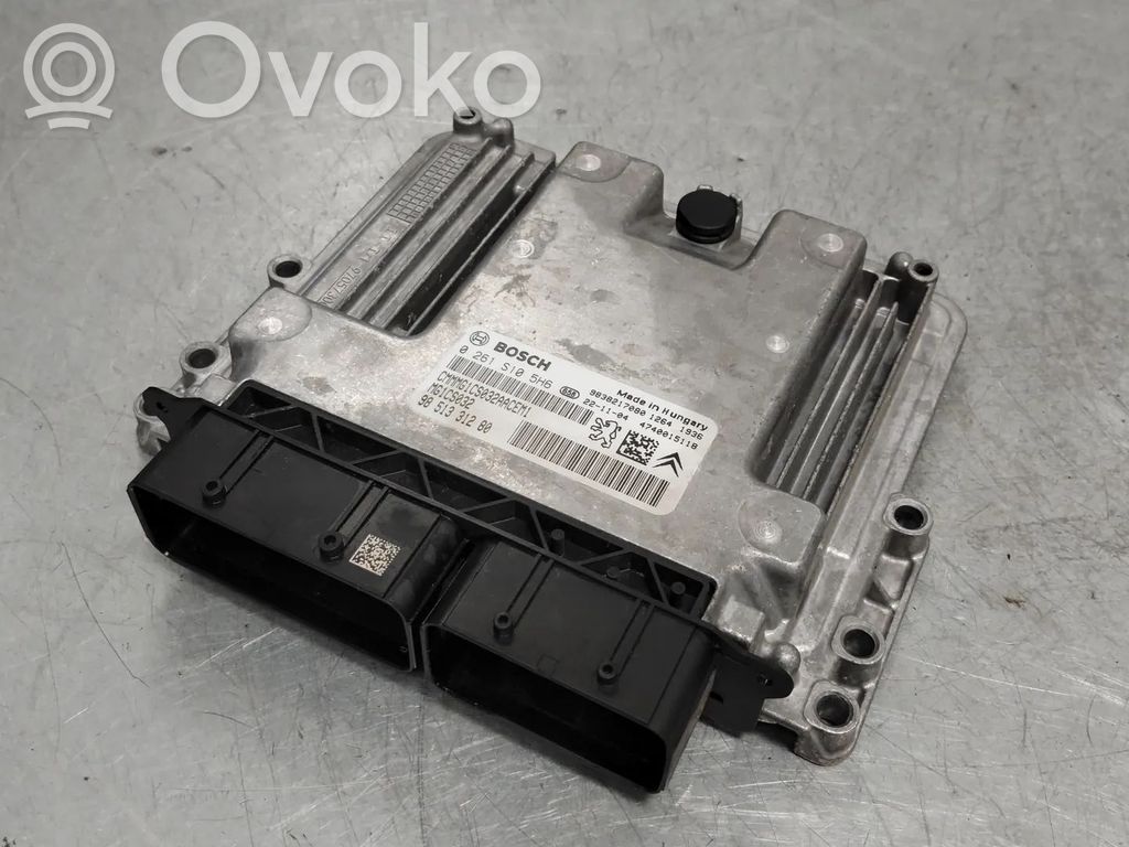 Engine control unit/module   9851331280,0261S105H6,1675653780