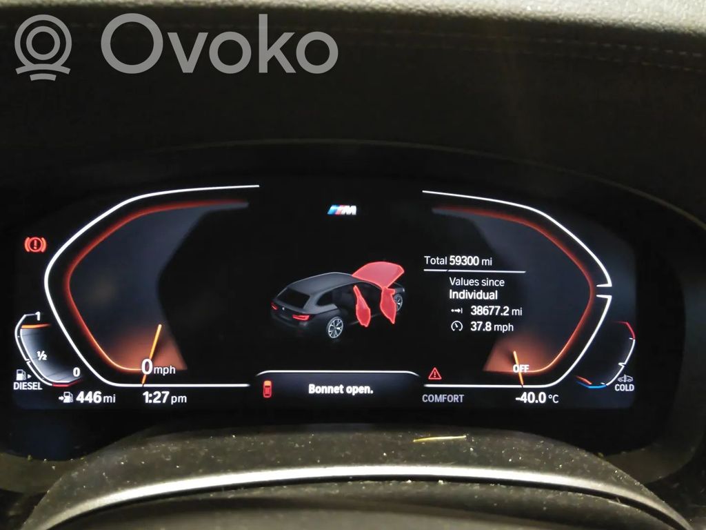 BMW 5 G30 G31 G38 Monitor / wyświetlacz / ekran 