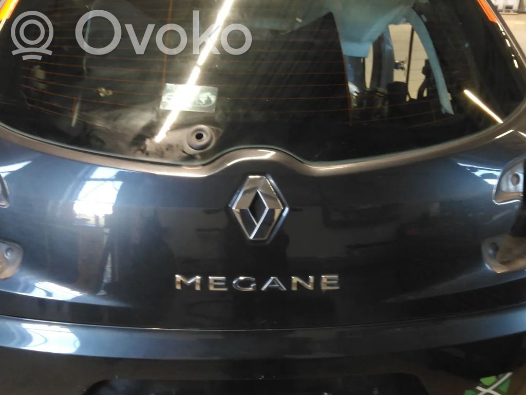 Renault Megane III Hayon/capotă portbagaj 