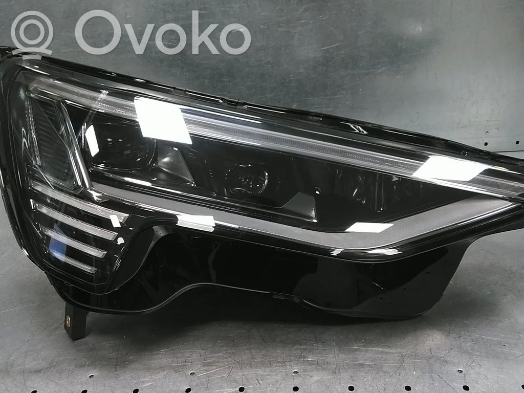 Audi e-tron Phare frontale 