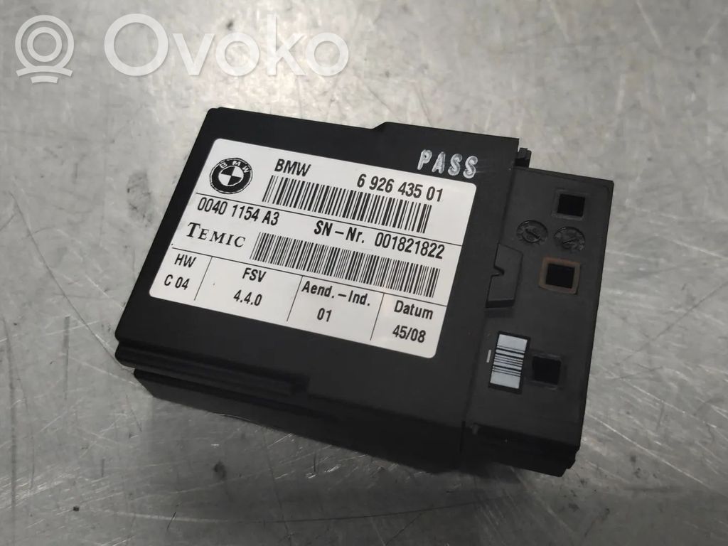Module de commande de siège   6926435,61356926435
