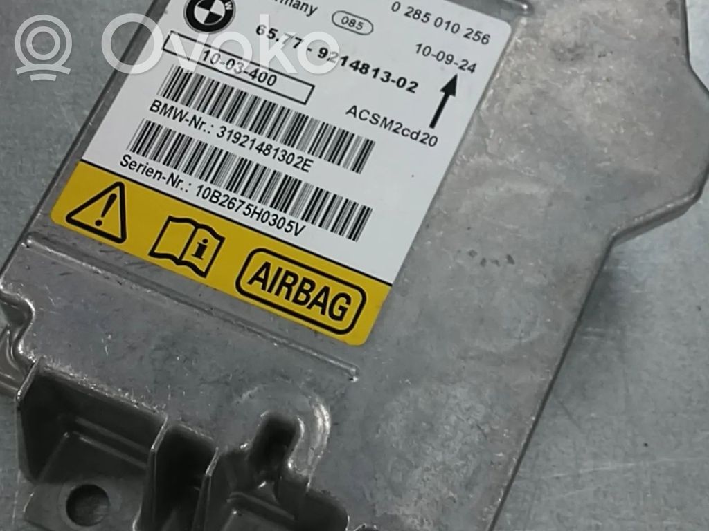 BMW X6 E71 Unitate/modul de comandă airbaguri 