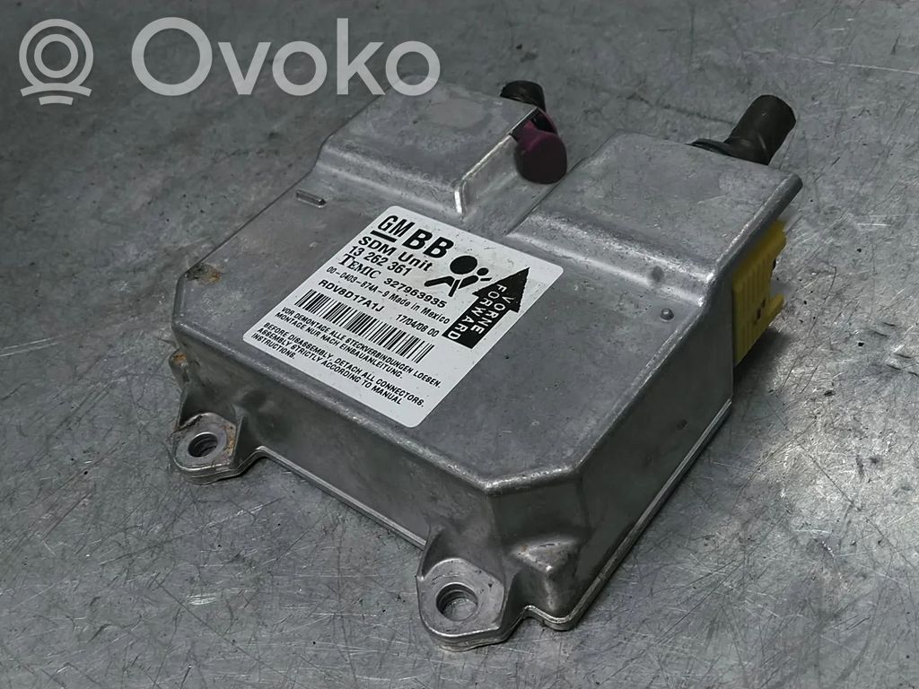Opel Corsa D Airbag control unit/module 
