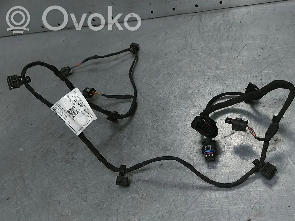 Skoda Scala Cableado del sensor de aparcamiento (PDC) 