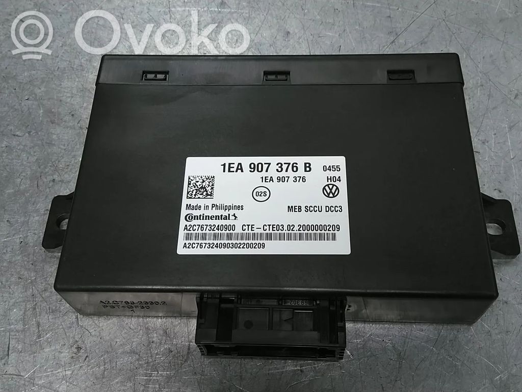 Module de commande suspension   1EA907376B,1EA907376A