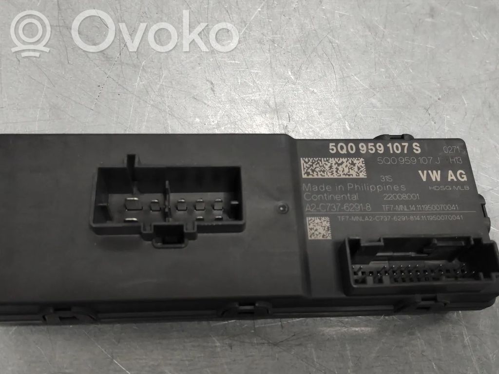 Unité de commande / module de hayon   5Q0959107S