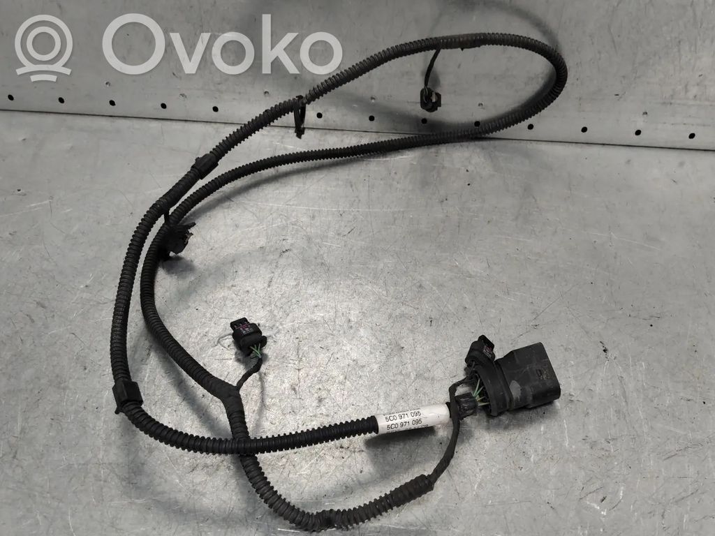 Volkswagen Jetta VI Cableado del sensor de aparcamiento (PDC) 