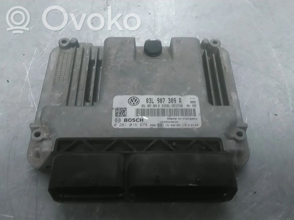 Engine control unit/module   03L907309R,0281016674,03L906018NG,03L906018NG2KC,CFHC