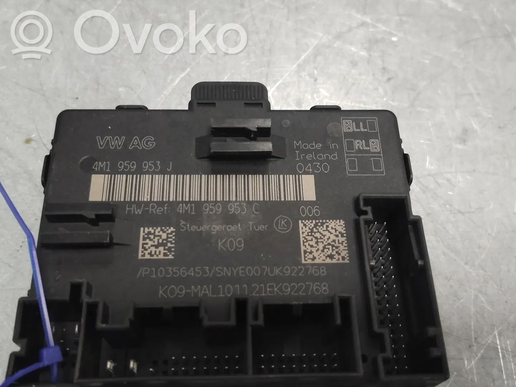 Door control unit/module   4M1959953J,8W1959593J