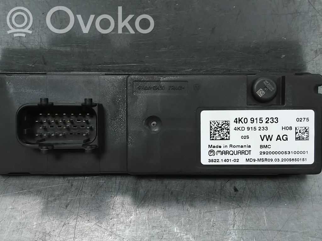 Audi A6 S6 C8 4K Autres unités de commande / modules 