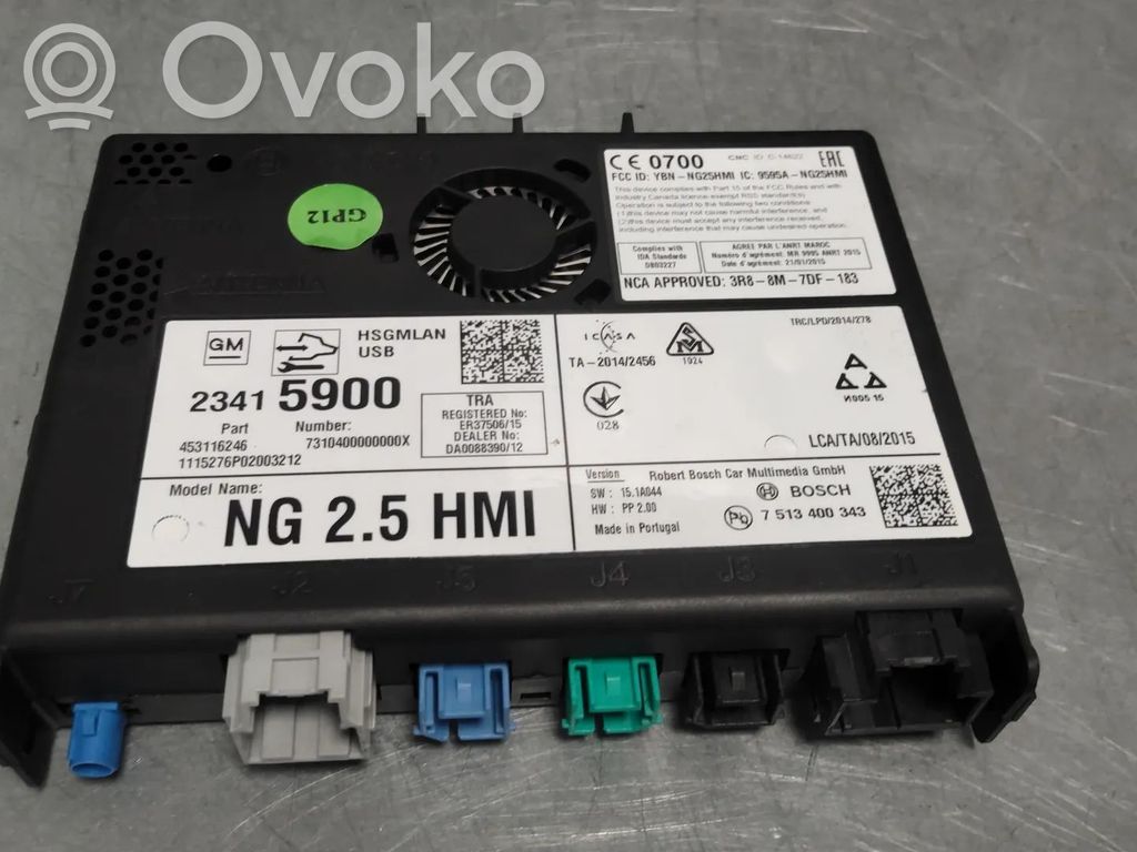 Vauxhall Astra K Other control units/modules 
