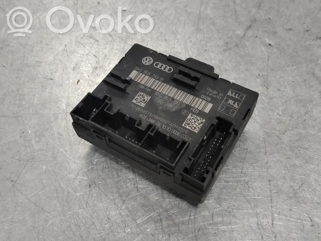 Door control unit/module   8X0959793B,8X0959793H